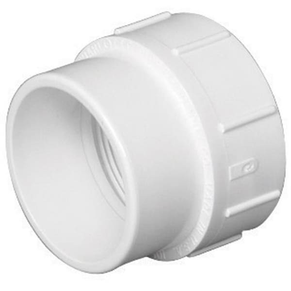 Charlotte Pipe And Foundry Charlotte Pipe & Foundry PVC001051400HA PVC-DWV Cleanout Adapter 6 in. 4121414 - main